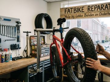 Fatbike reparatie